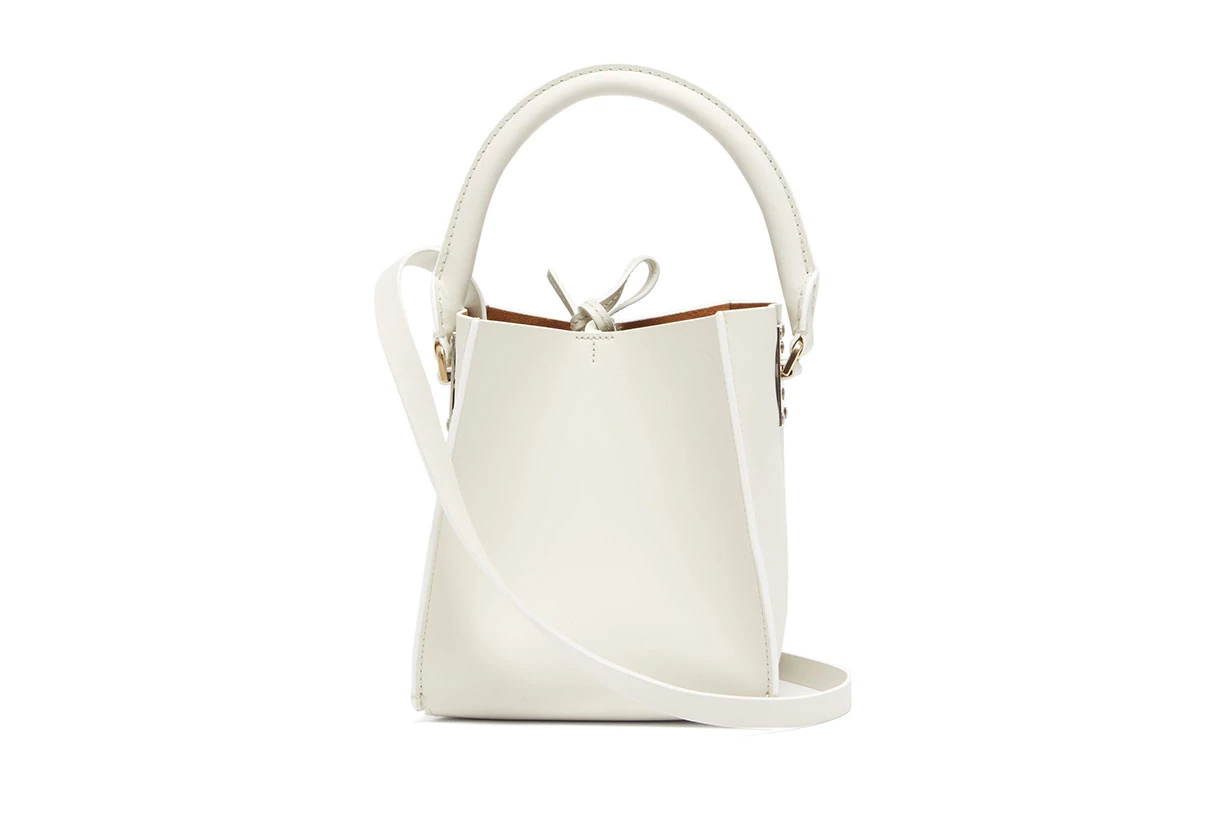 Albion Cube Nano Leather Bucket Bag