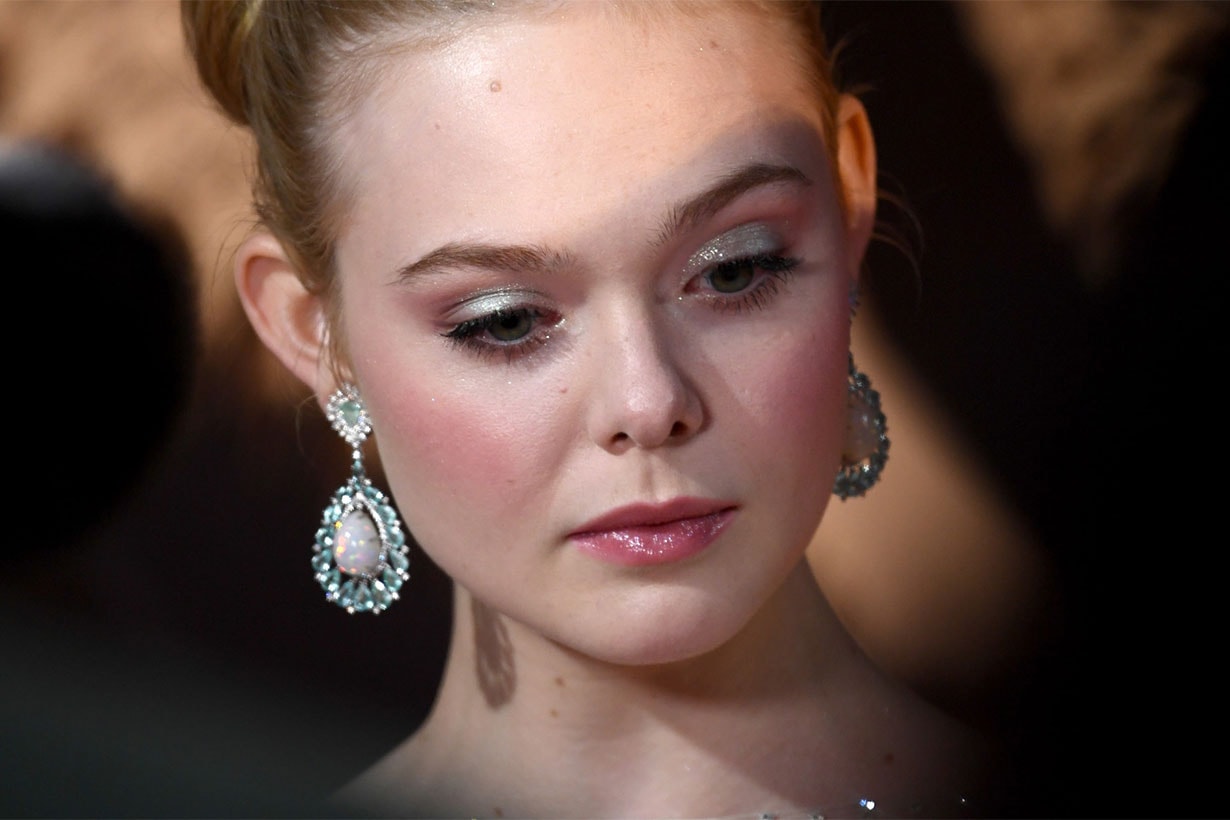 Elle Fanning Red Carpet Beauty Look