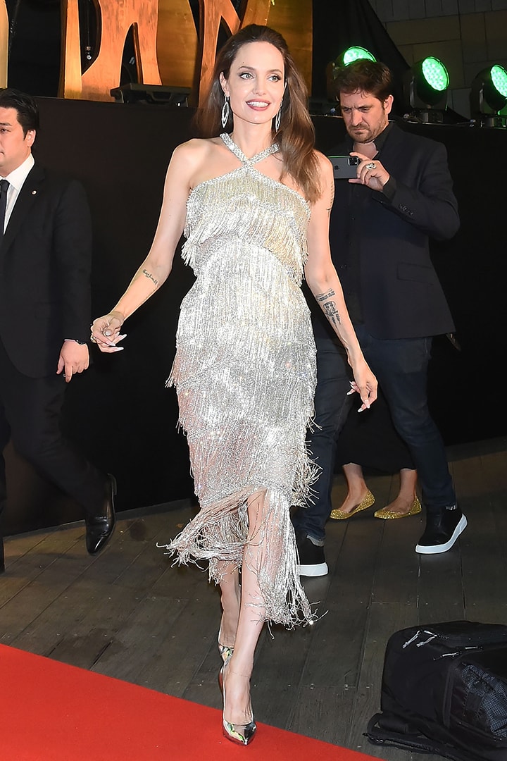 Angelina Jolie Shines In Ralph & Russo Couture