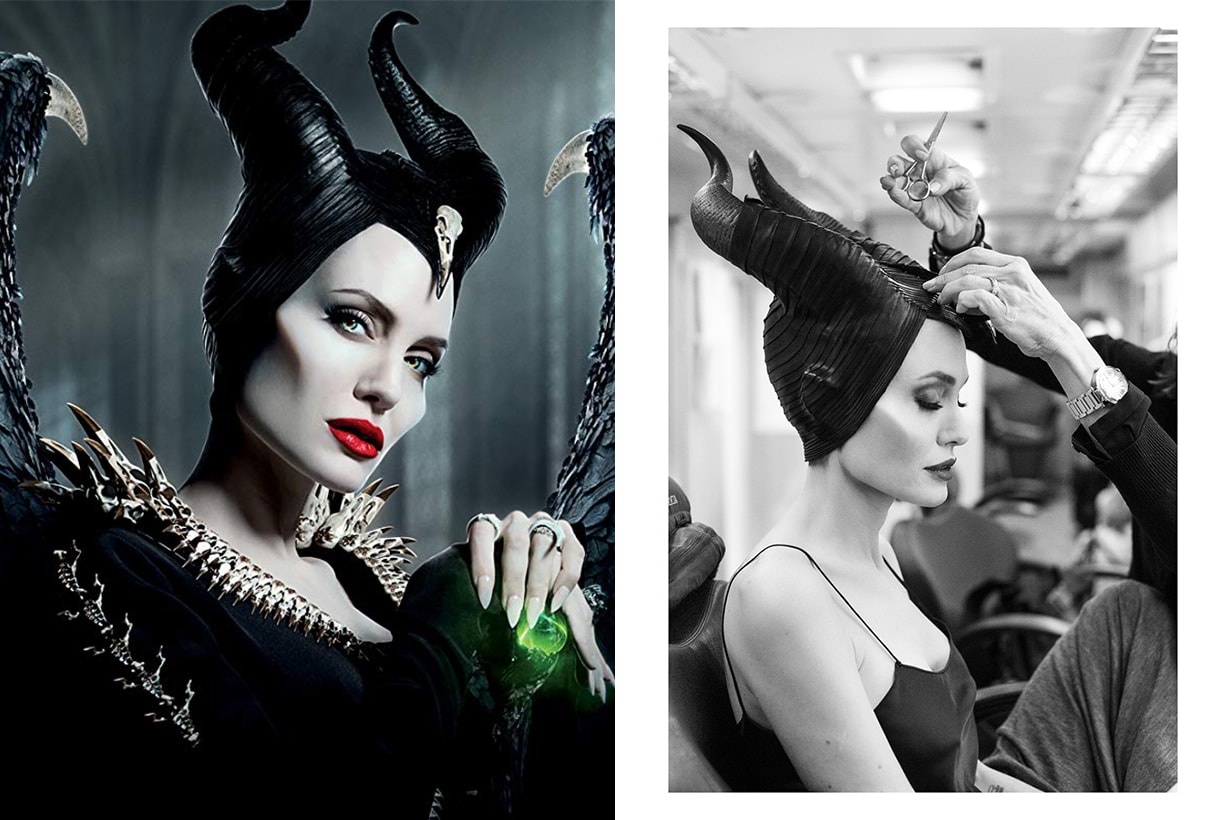Maleficent: Mistress of Evil Angelina Jolie Makeup M.A.C. Matte Lipstick Russian Red
