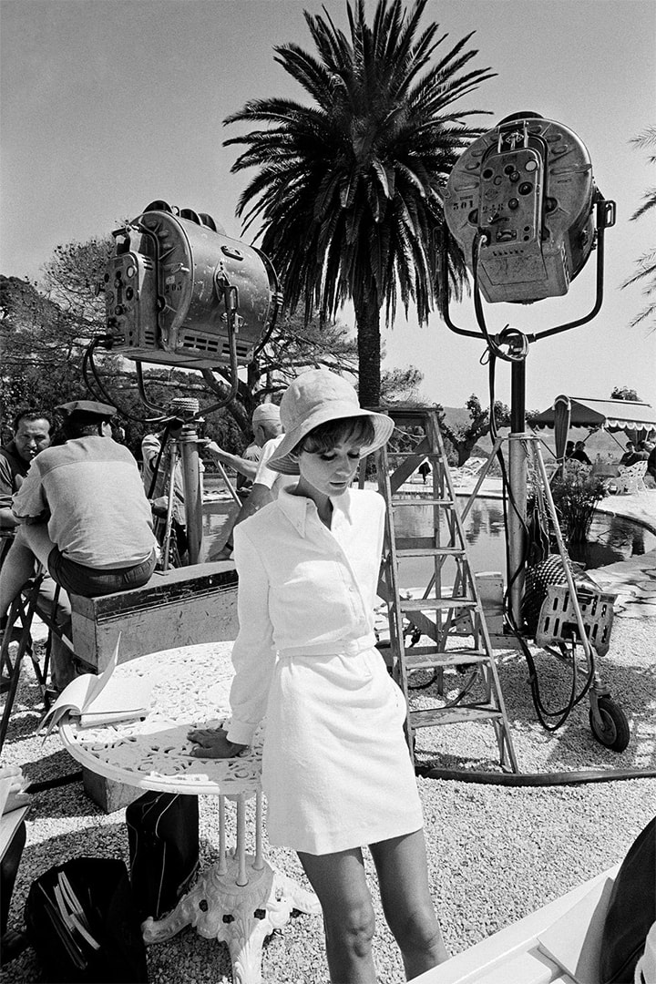 Audrey Hepburn Besides Pool