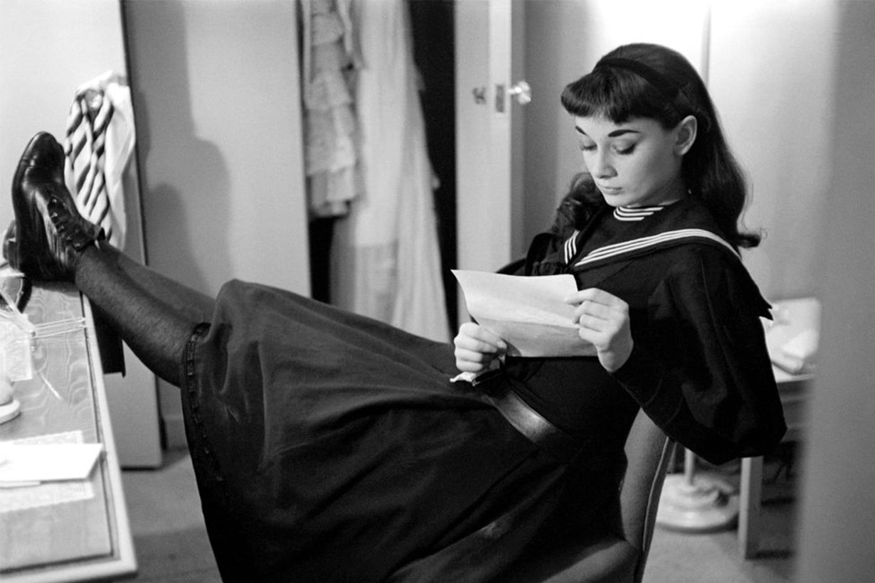 Audrey Hepburn At Backstage