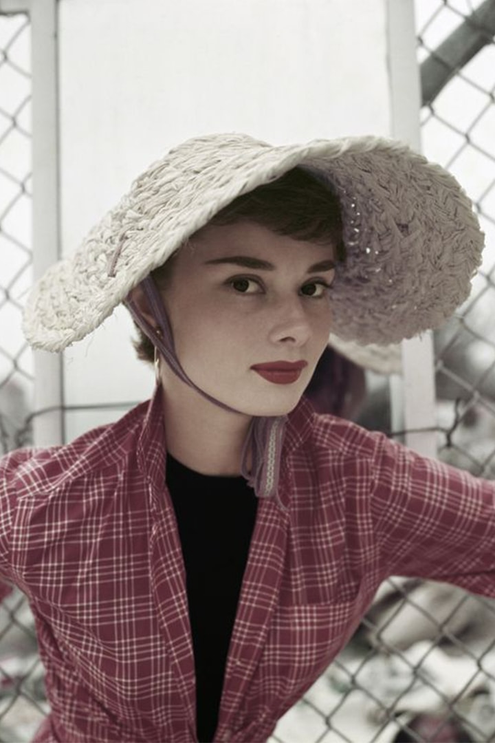 Audrey Hepburn Wore Hat