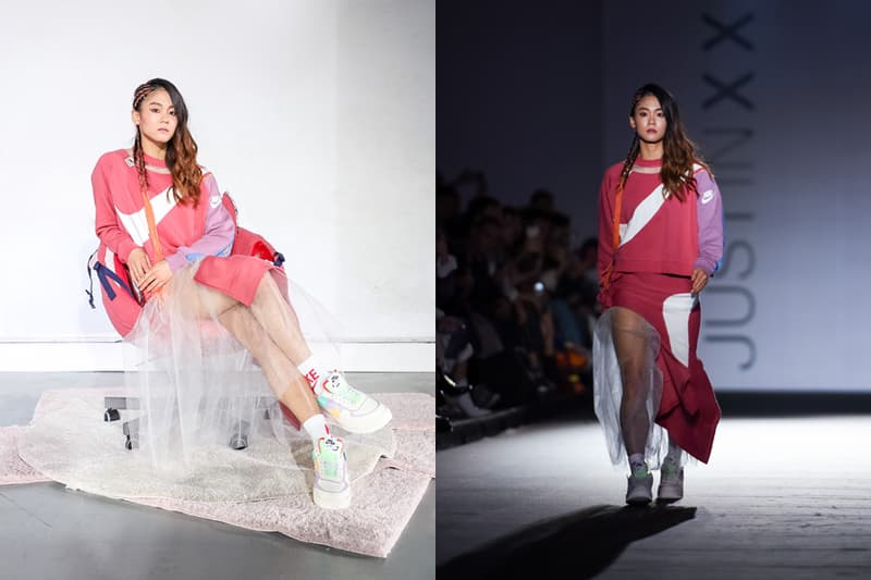 nike just in case runway show taipei fahsion week