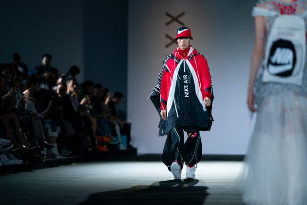 nike just in case runway show taipei fahsion week