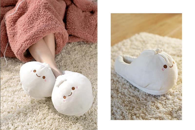 smoko dumpling slippers bao heated usb shoes