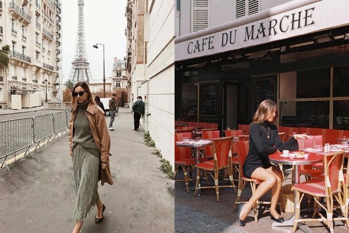 30 秒穿出 Effortless Chic：慵懶的法國女生，秋冬獨愛這條裙！