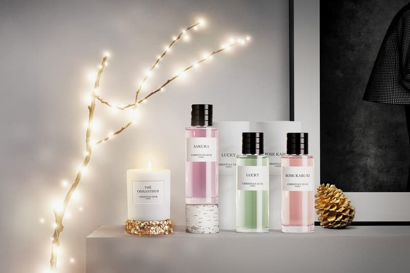christian dior christmas advent calendar candles perfumes body cream release