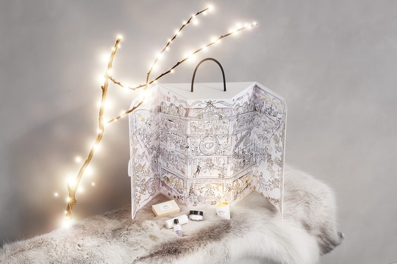 christian dior christmas advent calendar candles perfumes body cream release
