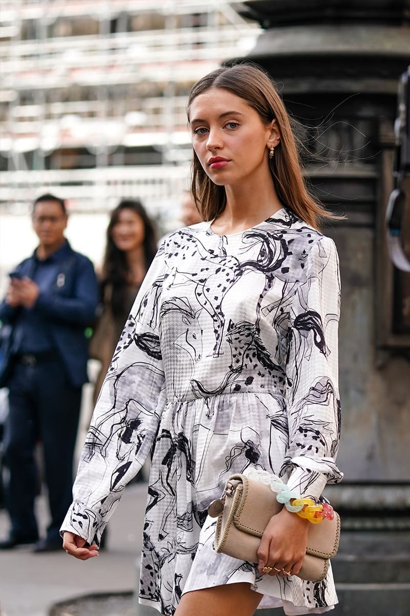 iris law jude law daughter paris fashion week