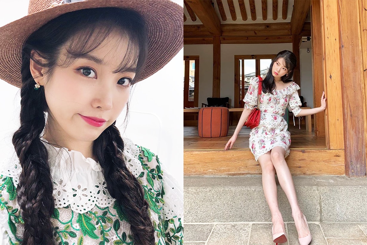 IU Lee Ji Eun dlwlrma Hotel Del Luna Blue hair colour trend 2020 celebrities hairstyles Comeback Love Poem k pop korean idols celebrities singers