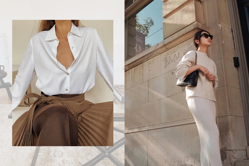 Knitwear and Slip Dress Outfit Ideas