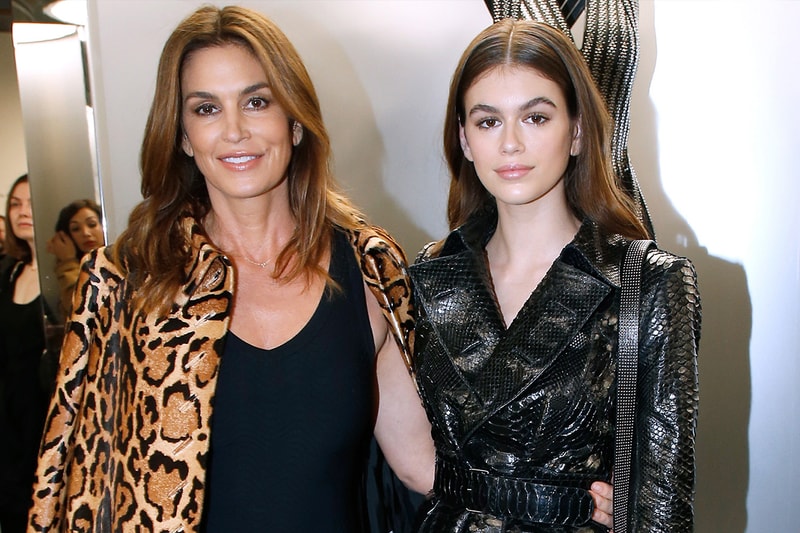 Kaia Gerber and Cindy Crawford