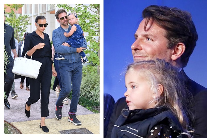 Bradley&Irina 的女兒  Lea 首次公開亮相,可愛的模樣成為場外焦點!