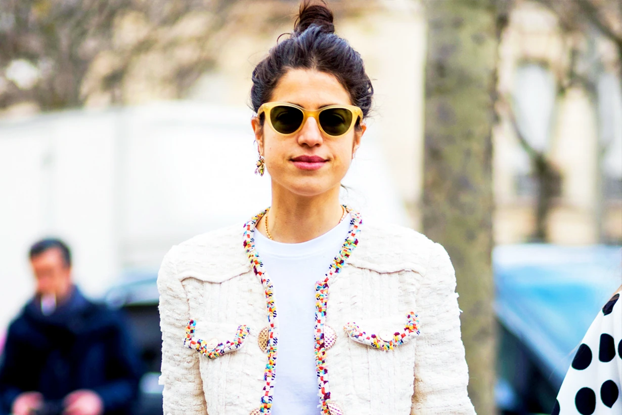 Leandra Medine Fashion Blogger Street Style 