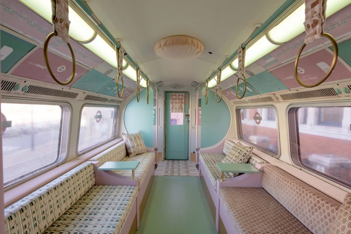 倫敦地鐵有了新面貌：改造 1967 年老車廂，幾何圖騰的天鵝絨布面美到窒息！