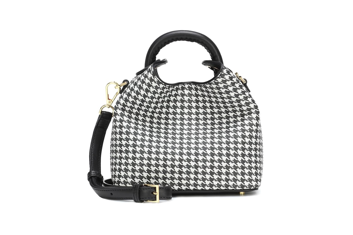 Madeleine Houndstooth Shoulder Bag