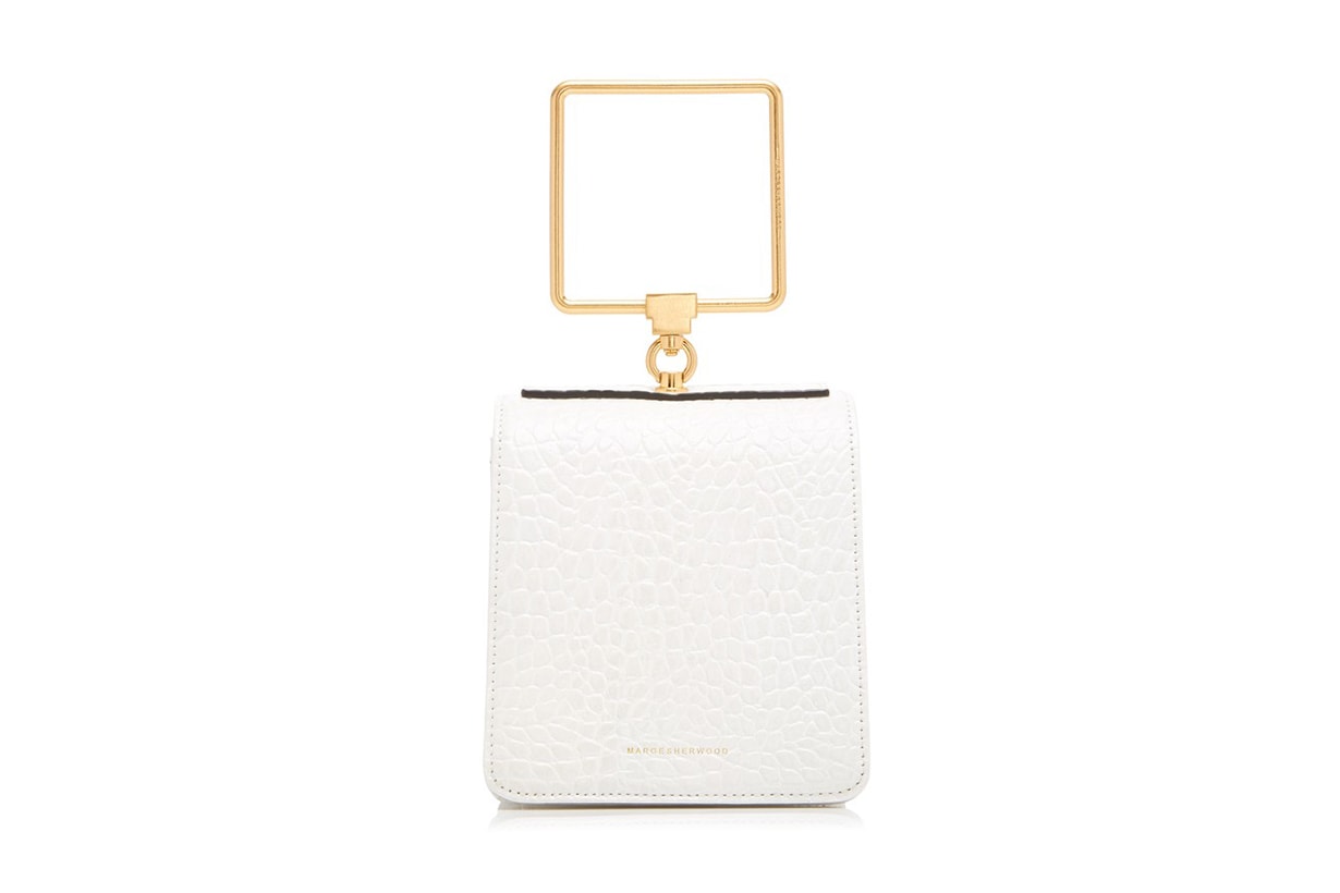 Marge Sherwood Pump Croc-Effect Leather Bag