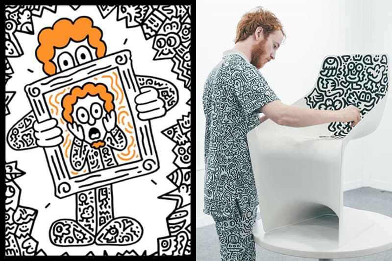 Mr. Doodle Artist Graffiti Spaghetti