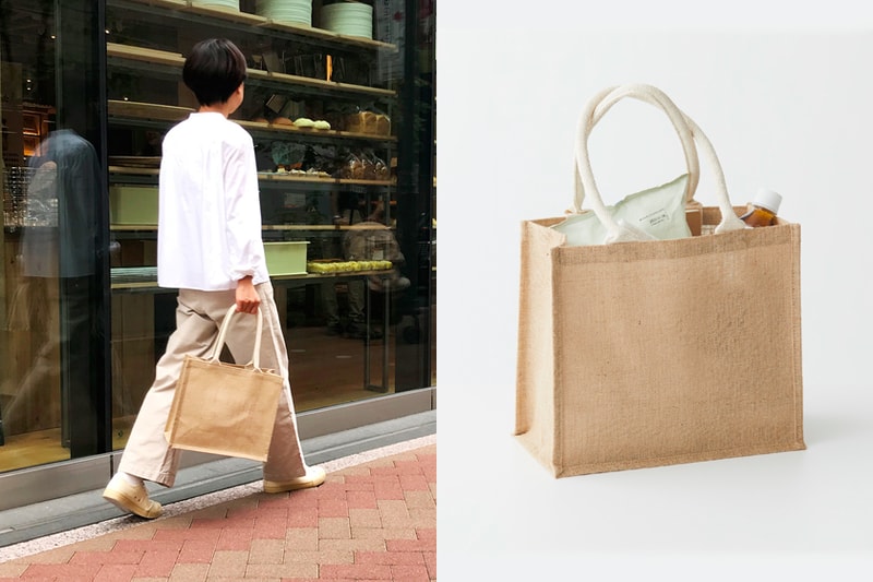 muji jute my bag restock
