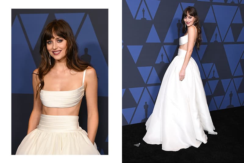 Dakota johnson Brandon Maxwell governors awards 2019