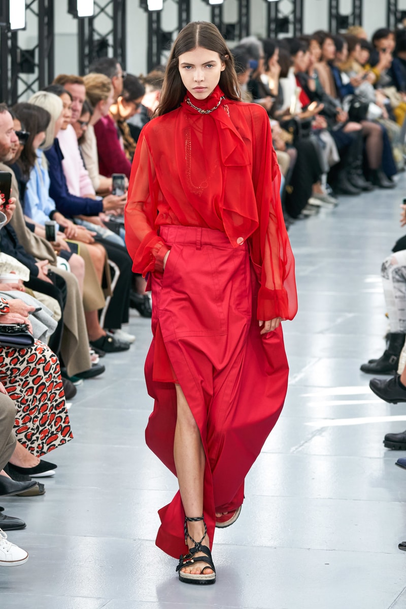 sacai chitose abe ss20 paris fashion week