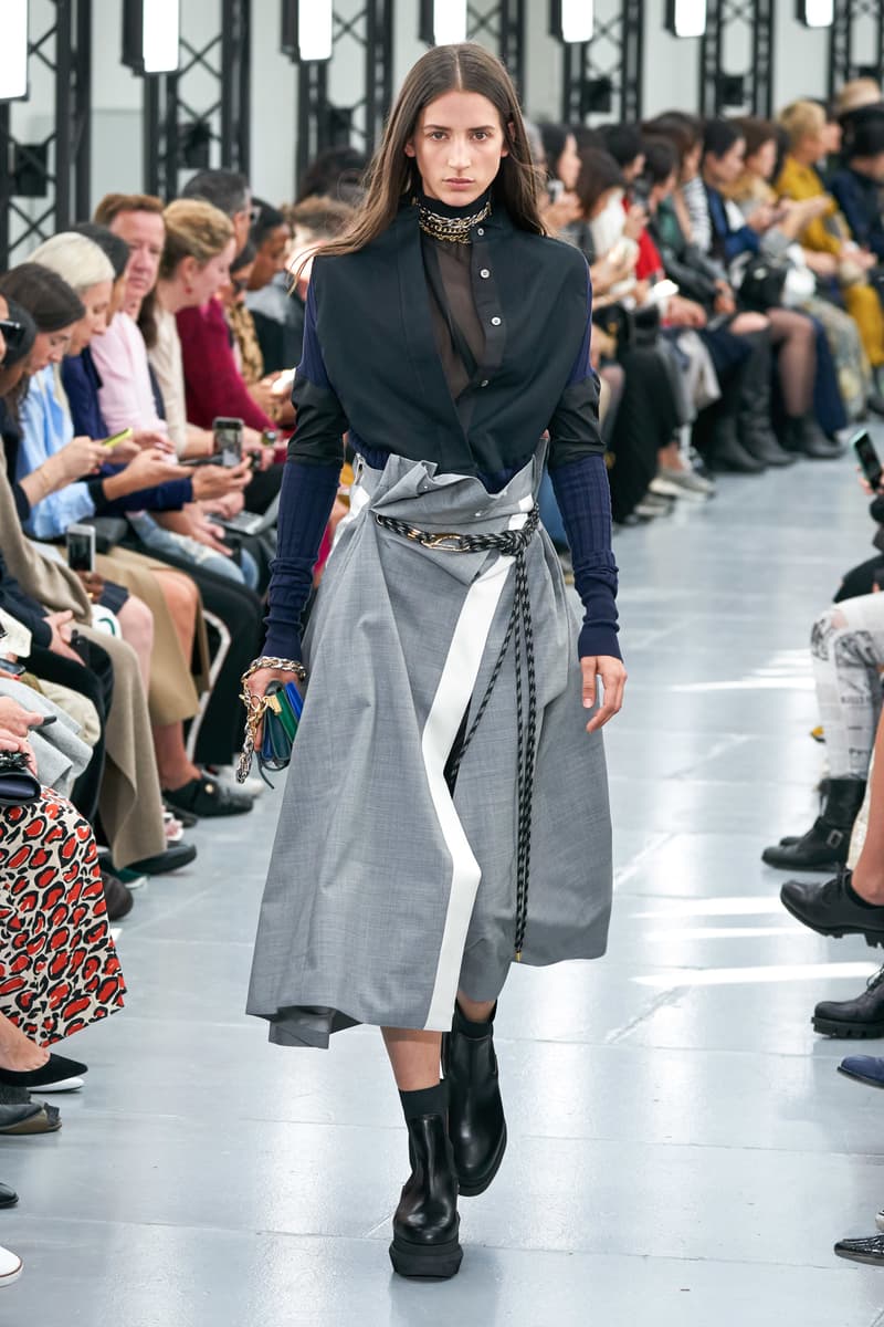 sacai chitose abe ss20 paris fashion week