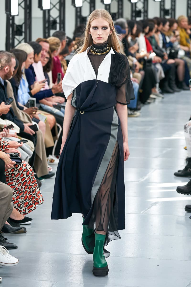 sacai chitose abe ss20 paris fashion week