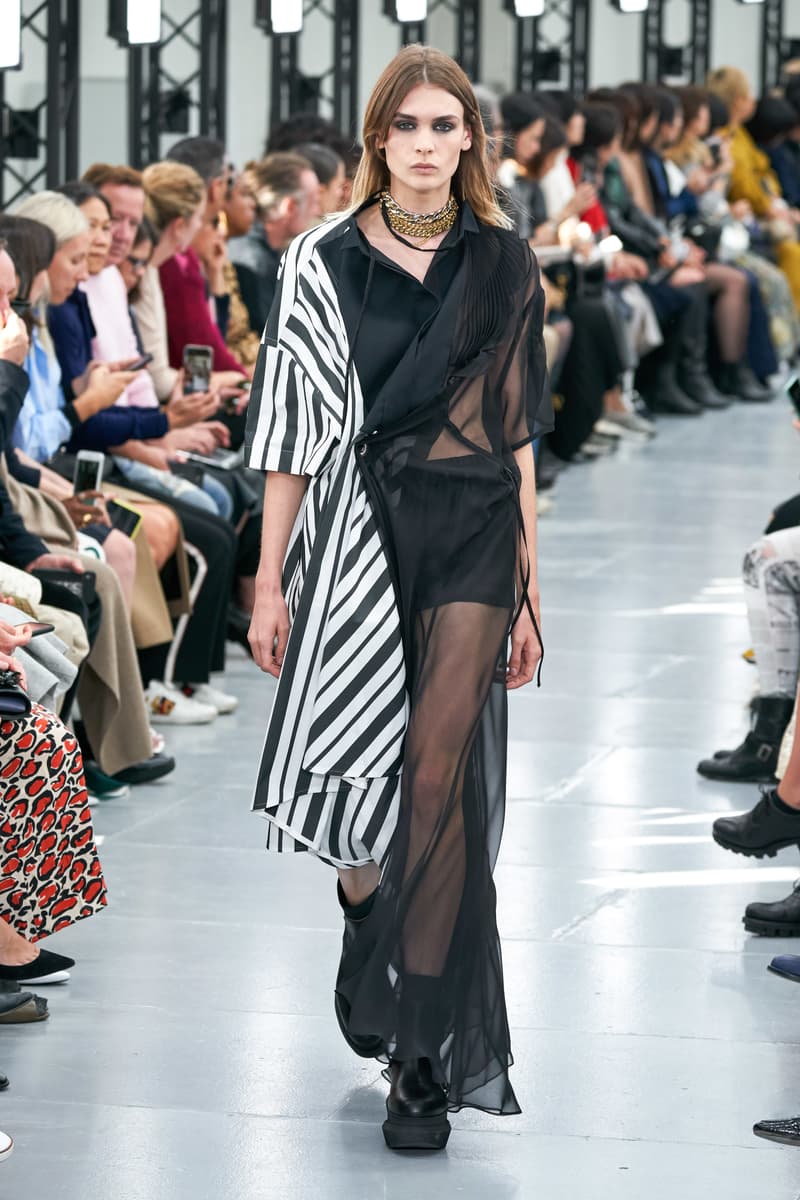 sacai chitose abe ss20 paris fashion week