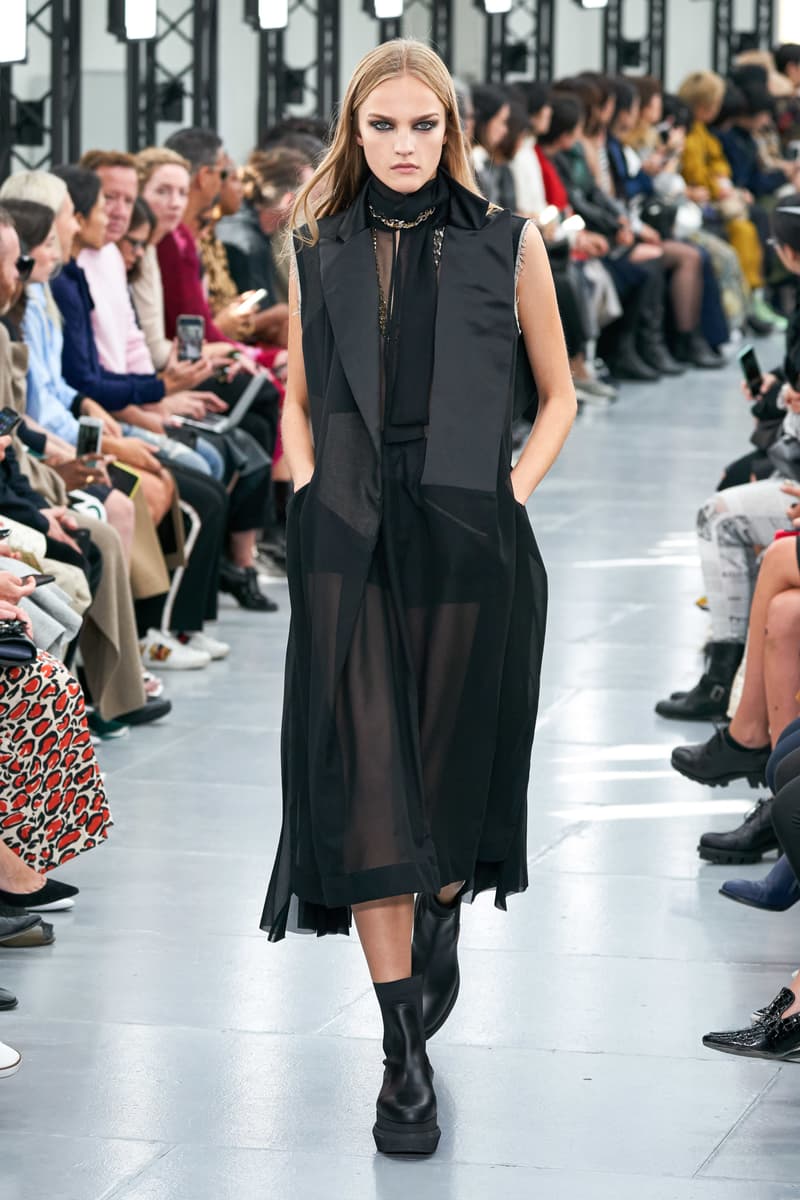 sacai chitose abe ss20 paris fashion week