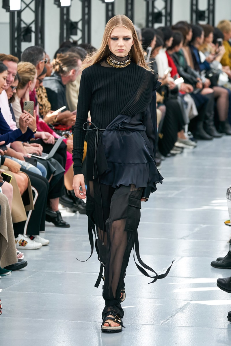 sacai chitose abe ss20 paris fashion week