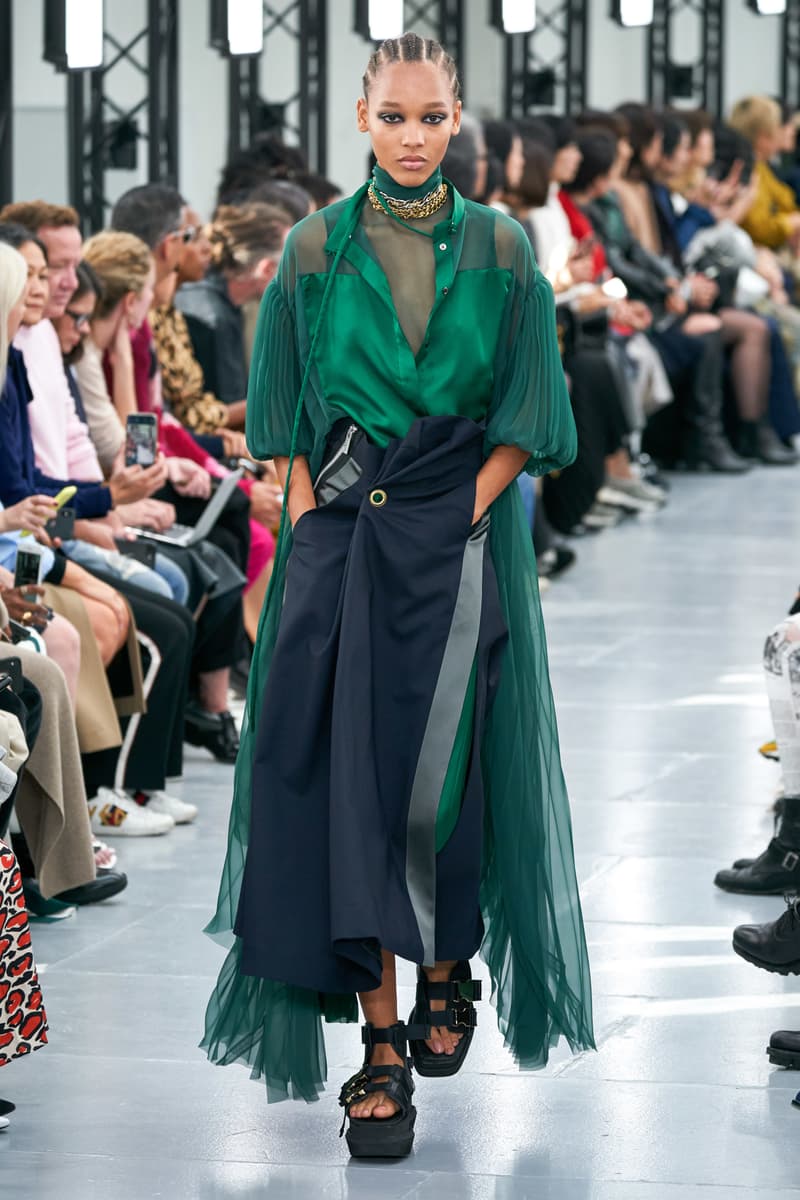 sacai chitose abe ss20 paris fashion week