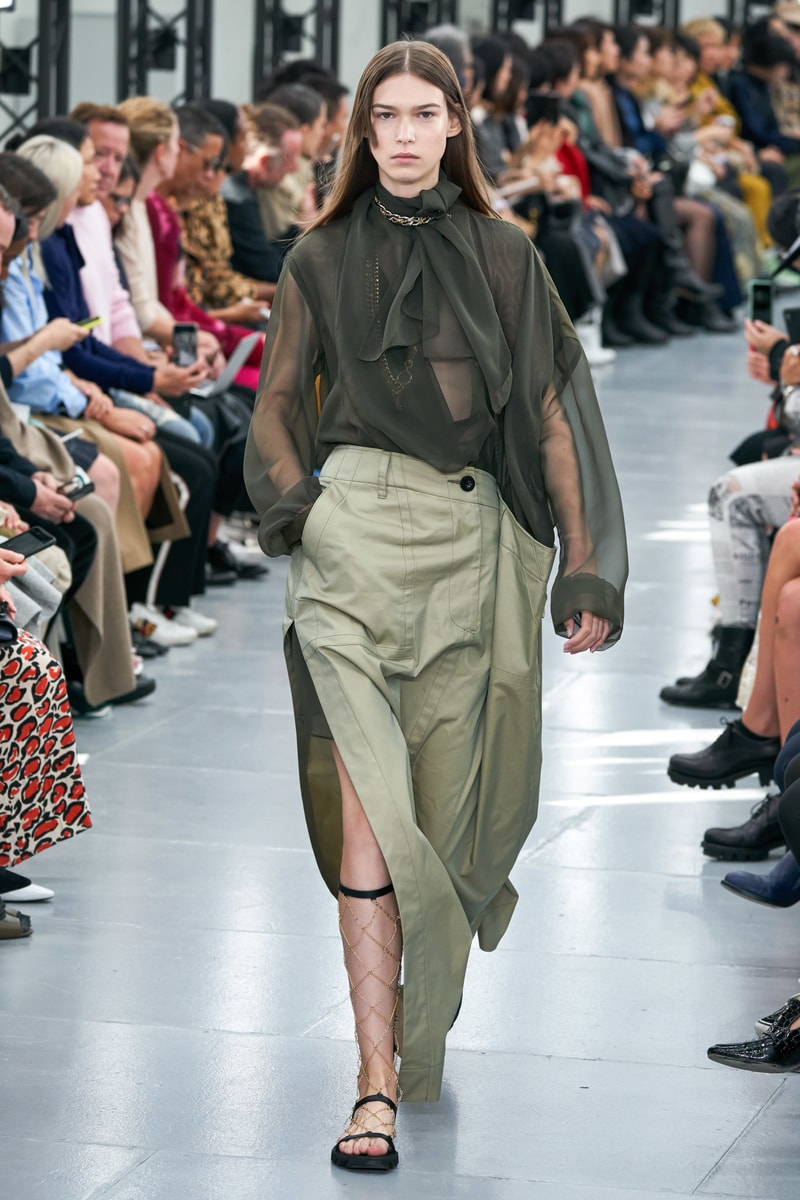 sacai chitose abe ss20 paris fashion week