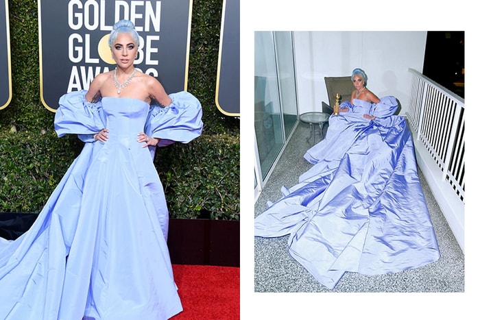 Lady Gaga 金球獎上的這襲禮服被拍賣，不過賣方竟是一名酒店員工？