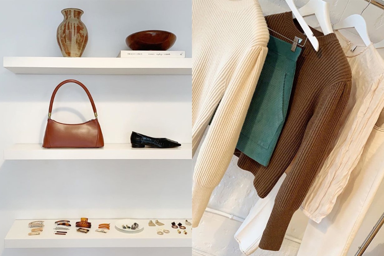 minimalist fashion store