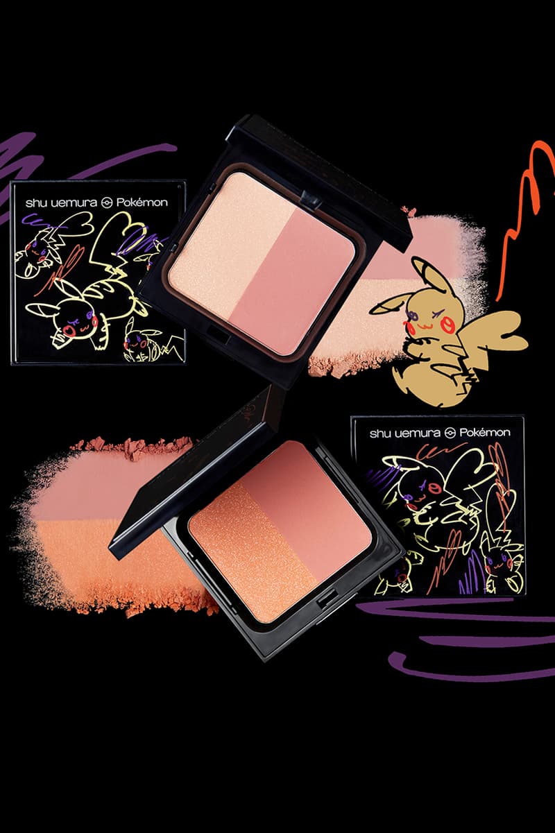 shu uemura-pikashu-glow on duo palette