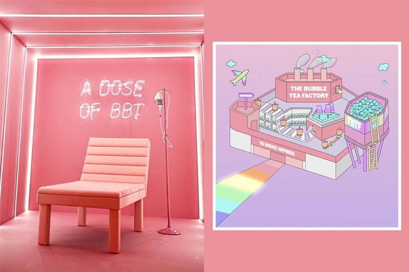 singapore instagram spot The Bubble Tea Factory