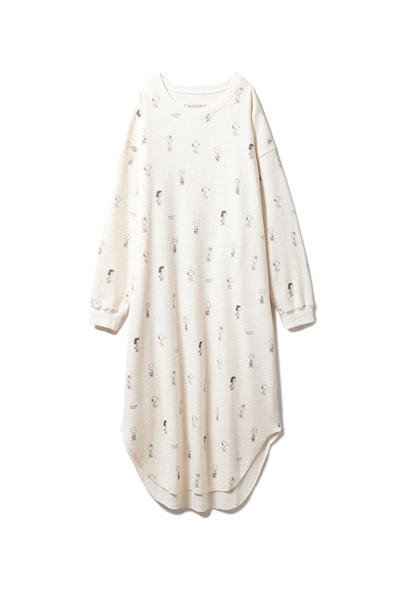 gelato pique peanuts snoopy house wear collabration