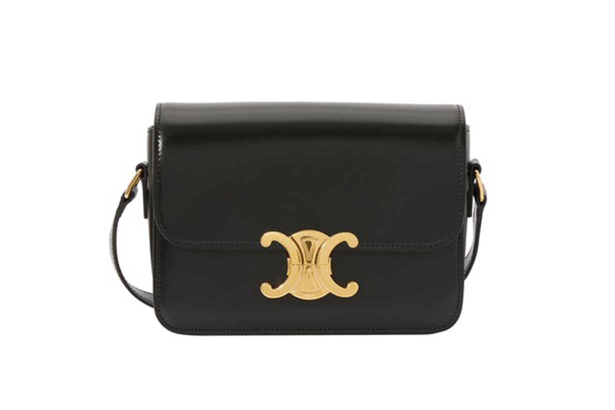 Teen Triomphe Bag in Polished Calfskin