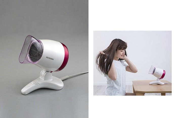 懶人救星：日本這一台「放桌上」吹風機，超方便不用手拿設計引起熱議！