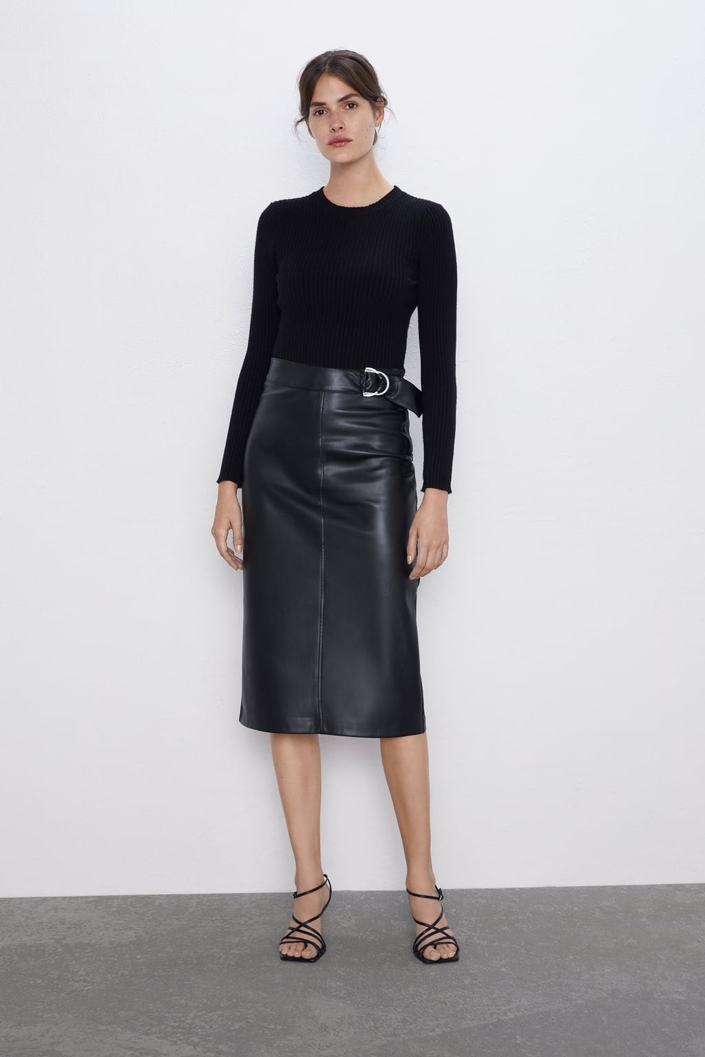 zara leather items 2019 fw jacket skirt shirts pants