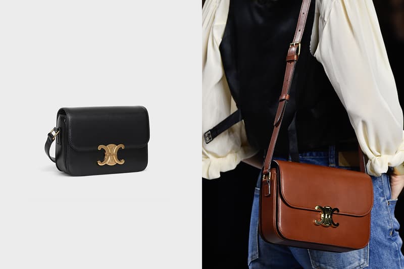 Celine Triomphe Handbag Celebrities Outfit Style