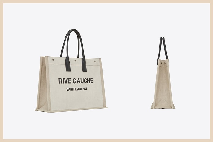 可裝下所有東西的大容量手袋：Saint Laurent 這款 Logo Tote Bag 簡約又時髦！