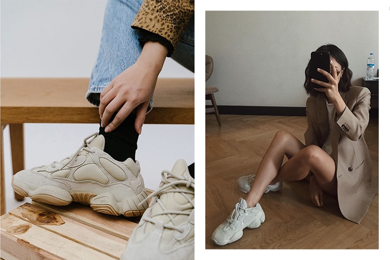 Milk Tea Color Sneakers Yeezy 500 Yeezy Boost 350