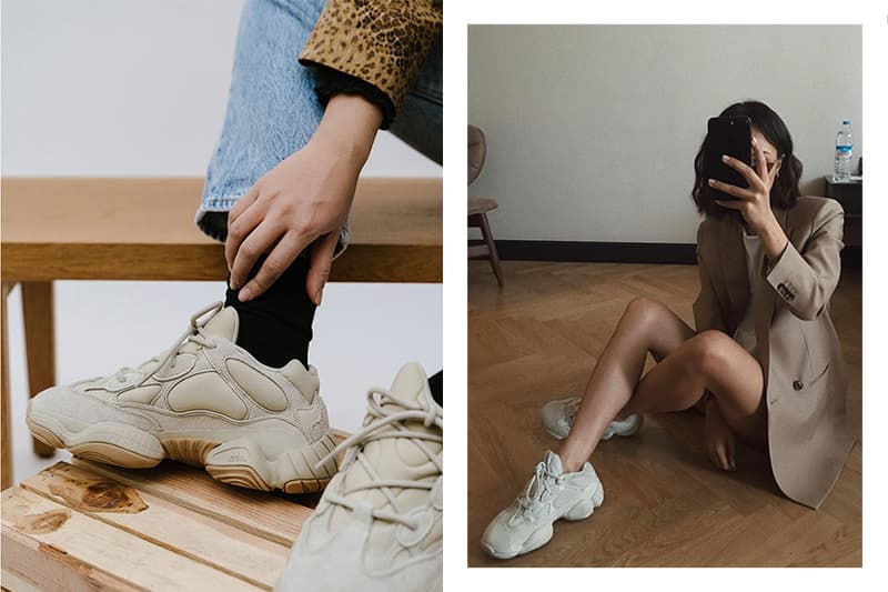 Milk Tea Color Sneakers Yeezy 500 Yeezy Boost 350