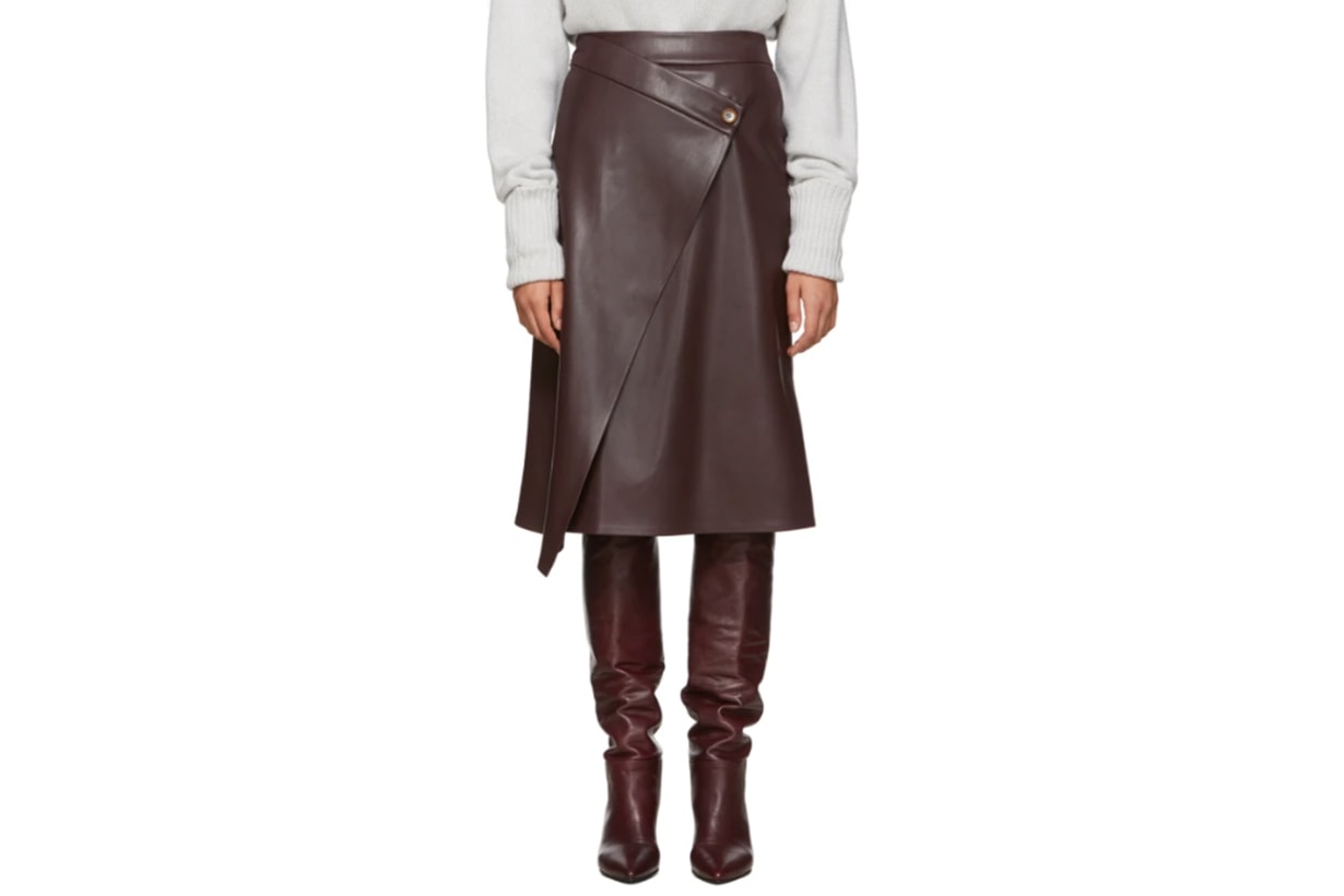 Áeron Purple Nola Wrap Skirt