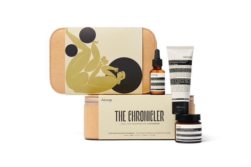 Aesop Gift Kits 2019-2020: Of Muse and Myth Christmas Gift Sets ancient Muses of Greek mythology skincare body care home spray