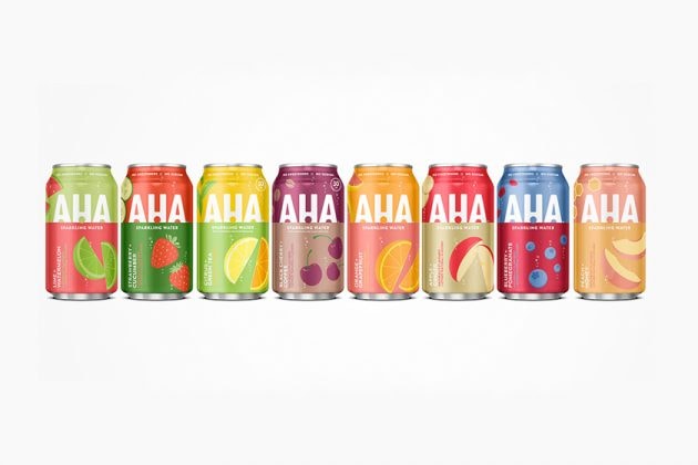coca cola aha sparkling water fruit 2020