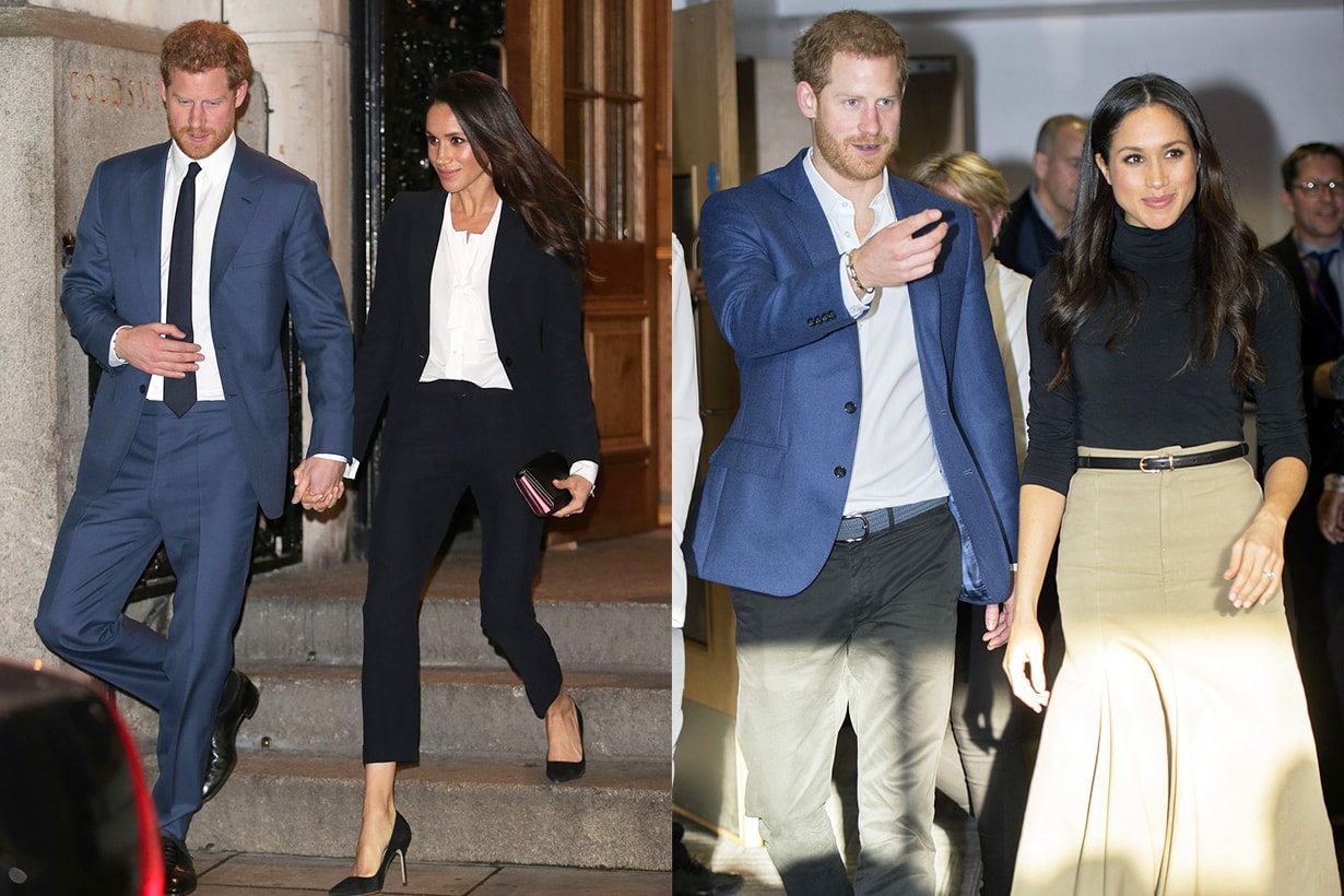 Princess Diana Kate Middleton Meghan Markle British Royal Family Fashion styling tips 
