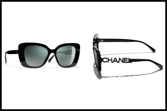 惹哄動!Chanel 太陽眼鏡系列推出 logo 文字鏡臂
